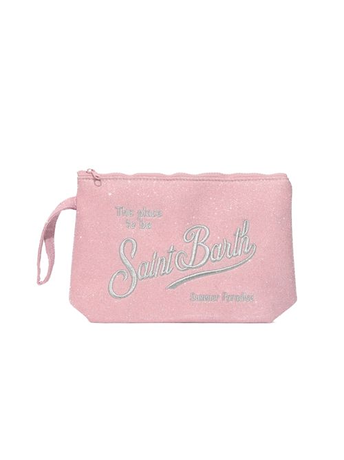 Pochette Aline Lurex in scuba effetto lurex Rosa Mc2 Saint Barth | ALI001803000L